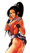 The King of Fighters EX 2 artwork by Hiroaki.