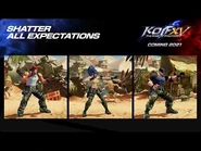 KOF XV, 이카리 팀 중립 모션 소개 영상