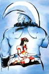 SamuraiShodown WanFu Nakoruru.jpg (457 KB) Samurai Shodown promotional artwork of Nakoruru and Wan-Fu, by Shiroi Eiji