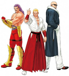 The King of Fighters '98 Ultimate Match: Boss Team artwork.