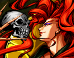 Samurai Shodown III: win portrait.