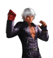 KOF98OL-K'.png (248 KB) The King of Fighters '98 Ultimate Match Online artwork.