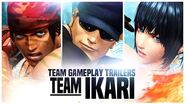 KOF XIV - Team Gameplay Trailer 13 “IKARI”