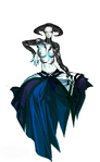 Samurai Shodown 64-2: Yuga' female form.