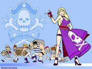 Wallpaper of B. Jenet and the Lillien Knights.