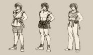 The King of Fighters '99 Art Gallery: Unused Designs.