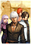 The King of Fighters 2001: Promotional art by Andy Seto.