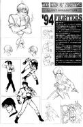 The King of Fighters '94: Concept Art