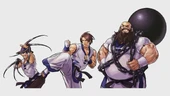 The King of Fighters 2002 Unlimited Match: Korean Justice Team Win Portrait.