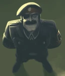 Robot Morden at the beginning of Metal Slug 4