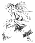 Samurai Shodown IV: artwork.