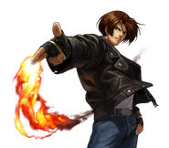 The King of Fighters XIII win portrait by Eisuke Ogura.