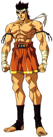 Joe Higashi from Fatal Fury & KOF - Game Art