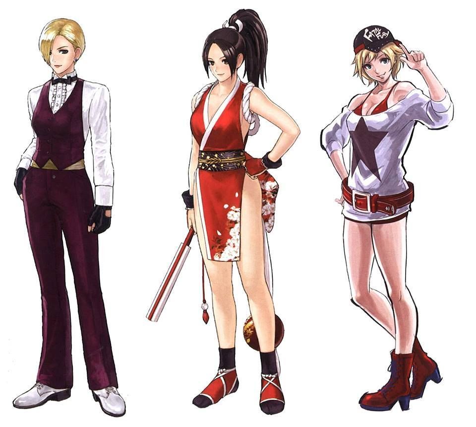 KOF vs Fatal Fury Female Characters Battle 