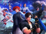 The King of Fighters: All Star Story Artwork