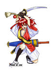 Shizumaru in Samurai Shodown 6