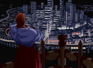 Fatal Fury 1 (Arcade): Final Stage: Geese Tower: Terry Vs. Geese +