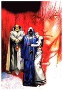 The King of Fighters 2001: Promotional art by Andy Seto.