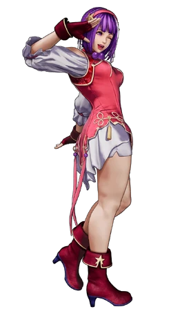 Kof xv athena render