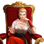 The King of Fighters All Star: Lady Geese Howard artwork.