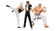 Team Japan in KOF '95.