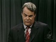 Dan Aykroyd as Bob Dole on the February 13, 1988 episode during the "Republican Debate 88" sketch.