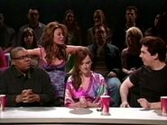 Paula Abdul's cameo appearance (second from the left) on the May 7, 2005 episode during the "Primetime Live" sketch.