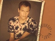 Season 17 Finale of Saturday Night Live Bumper Photo from May 16, 1992, the season finale of Season 17 of Saturday Night Live: Woody Harrelson's 2nd time as the host, with musical guest Vanessa Williams.