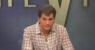 Ashton Kutcher as Mel Gibson on the February 6, 2010 episode during "The View" sketch.