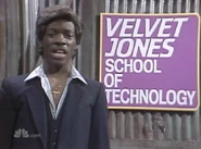 Eddie Murphy as his character Velvet Jones.