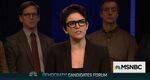 SNL Cecily Strong as Rachel Maddow