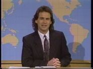 Dennis Miller was the anchor from Season 11 - 16 (1985 - 1991).