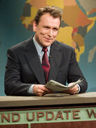Colin Quinn at the Weekend Update Desk