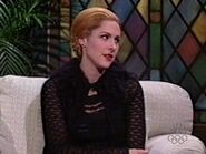 Molly Shannon as Madonna on the October 26, 1996 episode during the "Church Chat" sketch.