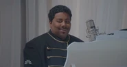 Kenan Thompson as his impression of Lionel Richie.
