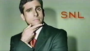 Season 31 Premiere of Saturday Night Live Bumper Photo from October 1, 2005: Steve Carell made his hosting debut on SNL, with musical guest Kanye West.