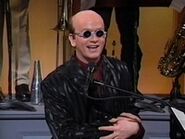 Mark McKinney as Paul Shaffer on the January 11, 1997 episode during "The Late Show" sketch.