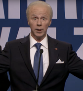 Dana Carvey as President Joe Biden in the 'Harris and Trump Rallies Cold Open' on the September 28, 2024 episode.
