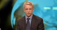 Meyers as his impression Anderson Cooper.