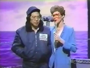 Gross with Akira Yoshimura on the final phase of SNL Newsbreak