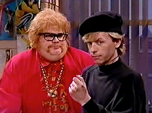 Chris and David Spade in the Danté sketch