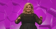 Aidy Bryant as her impression Adele.