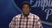 Kenan Thompson as his impression of Tay Zonday.