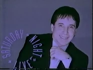 Season 16 of Saturday Night Live Bumper Photo from November 17, 1990, the sixth episode of Season 16 of Saturday Night Live, hosted by actor Dennis Hopper: Paul Simon made his 8th musical guest appearance on SNL.