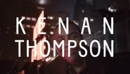 Thompson in the Intro for seasons 44-45 (2018-20; up to the March 7, 2020 episode for the "At Home" episodes) (2018-20; used for his 16th-17th seasons on the show. His first Intro since he becoming the show's longest-running cast member in the previous season).