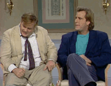 With Jeff Daniels in the Chris Farley Show sketch