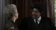Kenan Thompson as his impression of Cornel West.