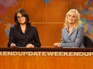 Tina Fey anchored with Amy Poehler until Season 31.