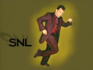 Season 22 Premiere of Saturday Night Live Bumper Photo from September 28, 1996: Tom Hanks 7th time as the host, he also becomes the fifth man to have hosted the show seven times, breaking out of his tie with Alec Baldwin, Steve Martin and Buck Henry, who have used to hosted 6 times, making Hanks the most frequent SNL host, with musical guests Tom Petty and the Heartbreakers.