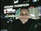 Kenan Thompson in the intro for Season 29 (2003-2004) (Featured player title card; used for his 1st season on the show).